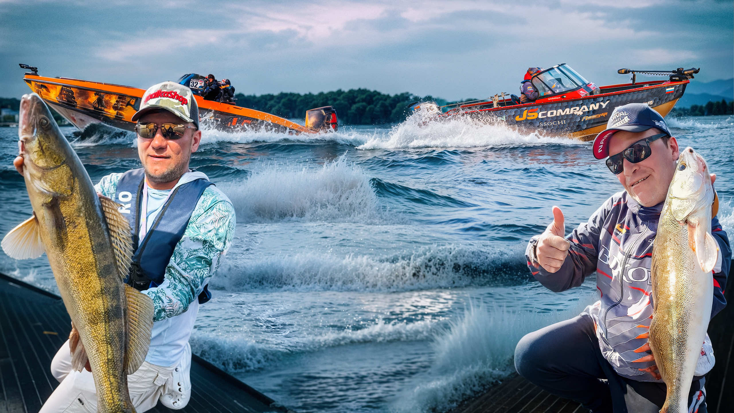 Рыбалка с профессионалами!